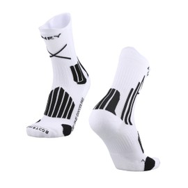 Funryo Unisex Ultra Grip Socks,Tire Pattern Soccer Socks Ultra Grip,Top Nonslip For Soccer Team,Comfortable,Soft Breathable,Elastic For Professional Footballer Training,Fits Us Men's 7 To 9.