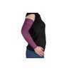 Lymphedivas Purple Medical Graduated Compression Arm Sleeve for Lymphedema (Long