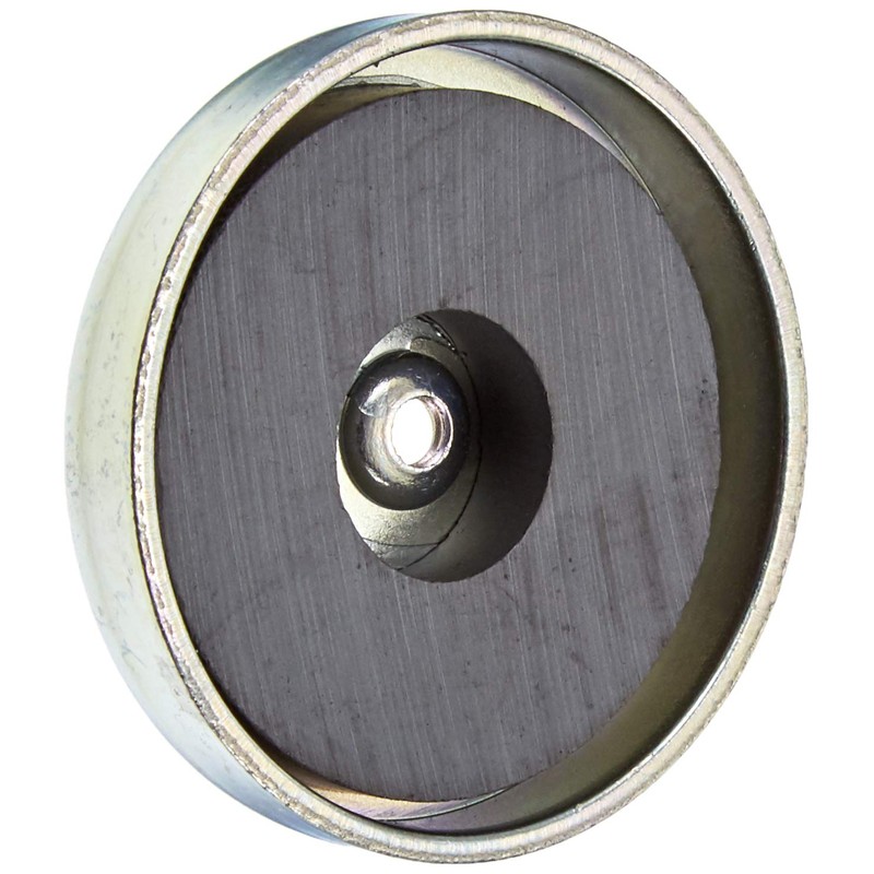 TRUSCO Magnetic Holder φ 44 X H8 Trivalent Chromate