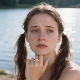 LevyPan 2-Pack Fidget Rings for Women Men Adjustable Stress Spinner Rings with Beads Fidget Rings for Anxiety