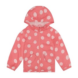 Carter's Baby Girl's Water-Resistant Lightweight Windbreaker, Pink Sherbet