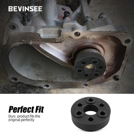 Bevinsee Solid Supercharger Coupler Isolator Nylon Compatible with Jaguar XJ 2010-2019, XF 2009-2013, F-Type 2013, Land Rover Range Rover 2010-2020 5.0L Engines