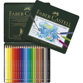 Faber-Castell Art and Graphic (Watercolour Set Complete) with Watercolour Pencils, Watercolour Pencils ABLRECHT DÜRER and Water Tank Brush