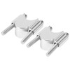 7/8in 30mm Handlebar Risers Clamp Bars Kit Universal Parts for