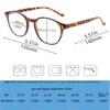 NORPERWIS 5 Pairs Reading Glasses - Standard Fit Spring Hinge