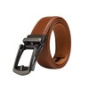 VRLEGEND Men's Leather Belt, Business Men's Belt, Auto Belt, Click