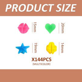 TVSVKWE 144 Pieces Of Bicycle Spoke Decorations, Luminous Decorations, Bicycle Accessories, Creative Decorations For Children'S Bicycles.