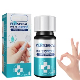 10ml Liquid Bandage,Skin Glue for Wounds Human,Breathable Healing Gel,Waterproof Plasters for Wounds,Liquid Skin Bandage,Waterproof Wound Care for Cuts & Scrapes,Breathable & Invisible,Promote Healing