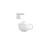 EZ "XiShi The Beauty" Chinese Tea Set (White 4 Cups)