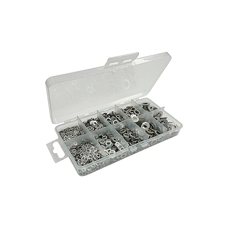 Bulk Hardware BH06562 Assortment of Navy Class AISI 316 Stainless