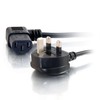 C2G 88520 2 Metre 17 AWG 90 Degree Power Cable