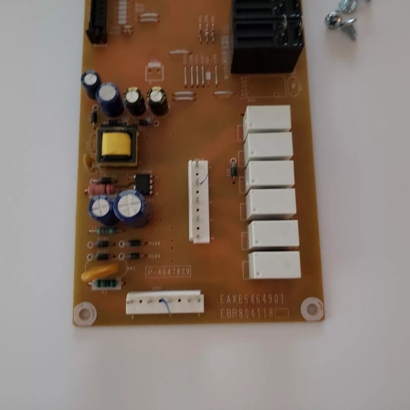 GE WB27X29801 New GE Microwave Control Board White LED Genuine