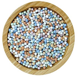 Garden Soil,Clay Pebbles Gardening Ceramsite Orchid Rocks Drainage Water Purification Ceramsite Decor Cultivation Soil Stone Horticultural Grade for Soil Hydroponics Aquaponics,2LBS