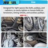 JEUCLEL 10PCS Universal Auxiliary Timing Idler Belt Wrench Serpentine Belt