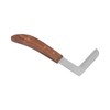 Steel Hoof Knife L Shaped Ergonomic Curved Handle Hoof Trimming
