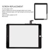 Touch Screen Digitizer Glass Replacement High Strength Tempered Glass Black