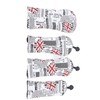 4Pcs UK Flag Print Golf Club Head Cover PU Golf