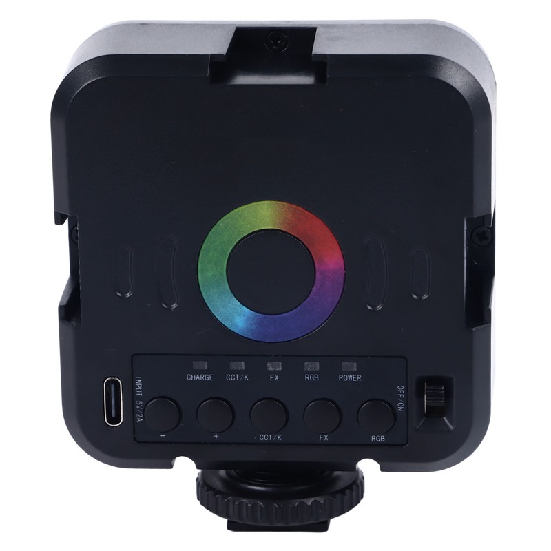 Fill Light Portable RGB Full Color 3000‑9000K Dimmable 70 Beads