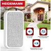 Heidemann HX Cloth 70833 Wireless Gong Set with Transmitter and