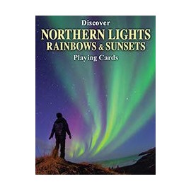Sea To Sky Discover Northern Lights Rainbows & Sunset Photo Playing Cards