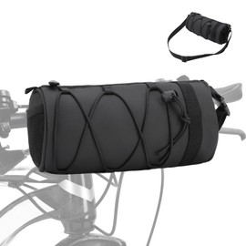 Bicycle Handlebar Bag 2.5 L Capacity Multifunctional Waterproof Mountain Bike Front Rack Hanging Bag, Multiple Methods Hanging, Can Also Be Used as a Crossbody Bag Bicycle Bag