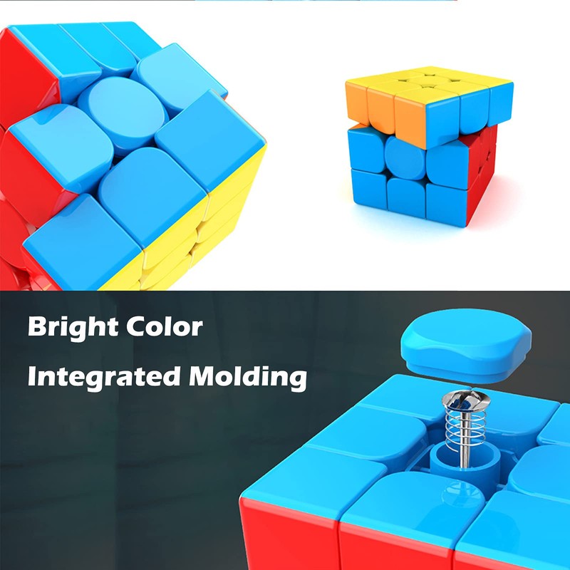 Speed Cube 3x3,Original Magic Cube Puzzle Toy,Full Size 2.2'' Advanced