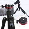 Aluminum Alloy Panorama Ball Tripod Head With Bubble Level and