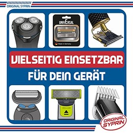 SYPRIN Scherkopf√∂l und Scherkopfreiniger Set - f√ºr Rasierer Haarschneidemaschinen Trimmer Schermaschinen√∂l - Scherkopf √ñl Reiniger Bundle