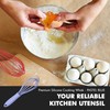 Chef Craft Premium Silicone Wire Cooking Whisk, 10.5 inch, Pastel
