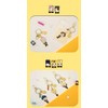 ROYCHE TinyTAN Butter Metal Key Ring (SUGA) METAL KEYRING Butter