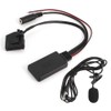 Ymiko 18 Pin Bluetooth AUX Cable Adapter Wireless Car Microphone