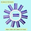 White Erasers, 6 Pack Pencil Erasers Bulk for Supplies Office