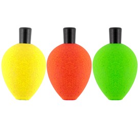 Dr.Fish 30 Pack Fly Fishing Floats Fly Fishing Bobber Strike Indicators, Foam Teardrop Fishing Bobbers, Trout Floating Bobber Indicators, Fishing Floats for Freshwater