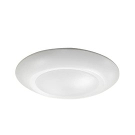 Elite RL677-850L-DIMTR-120-30K-90-WH 14 watt LED 6" Round Surface Mount Disc Light Fixture, 3000K