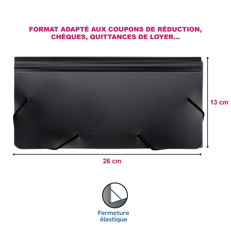 Viquel 110887 12 Positions Rainbow Class Expanding Document Folder, 26