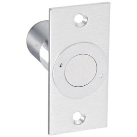 Rockwood 570.26D Brass Dust Proof Strike, 1-3/8" Width x 2-7/8" Length x 2-1/8" Height, Satin Chrome Plated Finish