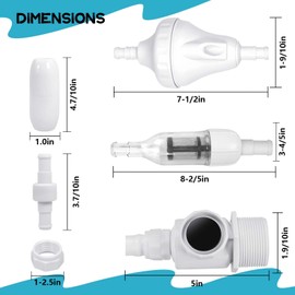 Upgrade Pool Cleaner Feed Hose G5 Compatible with Zodiac Polaris 280 380 180 3900 Pool Cleaner Feed Hose (Not Compatible with Polaris 360)