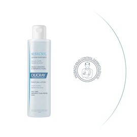 DUCRAY, Keracnyl Loción Purificante Facial, Cierra Poros y Matifica, Para Piel Grasa o con Tendencia Acnéica, 200ml