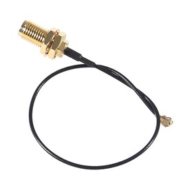 DIANN 10pcs U.FL/IPEX to SMA Female Pigtail Antenna Wi-Fi Coaxial Low Loss Cable 15cm for Router Gateway Network Card Adapter