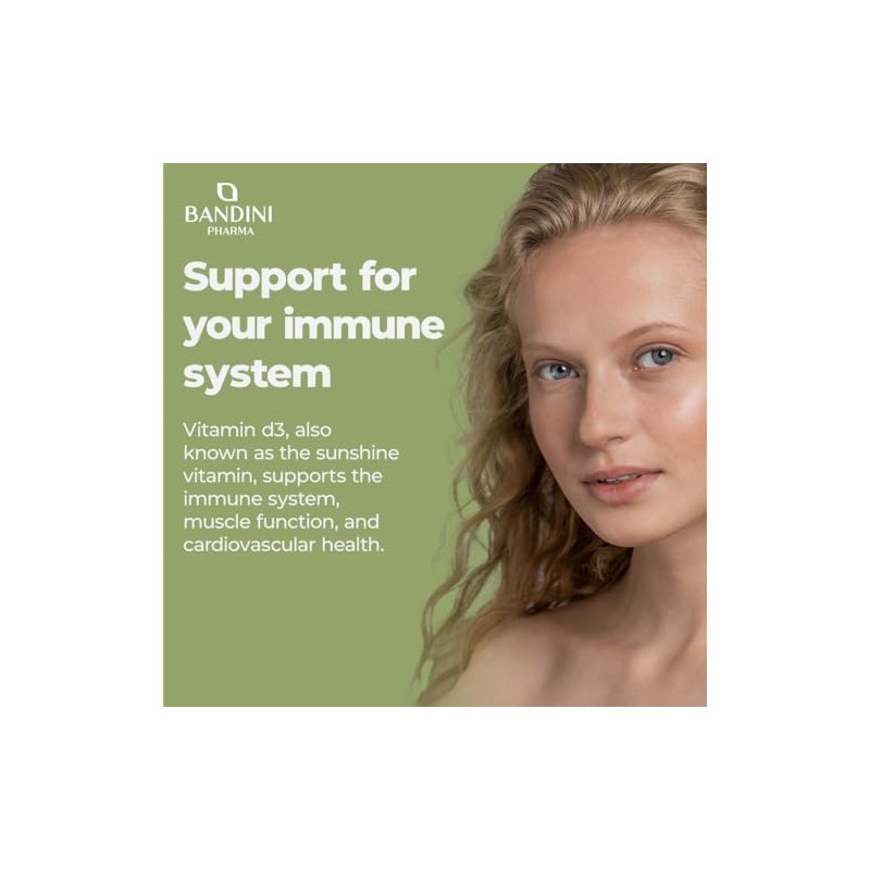 Bandini® Vitamin D3 Drops - 2000 IU per Drop |