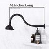 Shower Head Extension Arm by JS Jackson Supplies, 16 inch