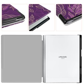 Aippdo Case for Remarkable 2 Paper Tablet 10.3" 2020 Released,Lightweight and Hard Back Shell Protective Book Folio Cover with Built-in Pen Holder,Comes with Remarkable 2 Pen Tips.