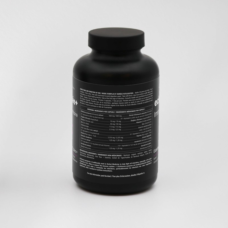 NutraChamps Echinacea Capsules 1000mg - 8-in-1 Immune Support Supplement -