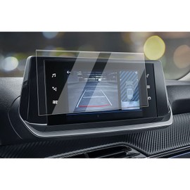 CDEFG Peugeot 208 E-208 2008 E-2008 2020-2022 2023 Schutzfolie Auto Navigation Tempered Glas 9H Kratzfest e 208 7 Zoll GPS Transparent Displayschutzfolie Zubehör