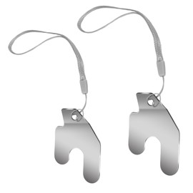 2 Pack 2124332 Engine Brake Instrumentation Tool for Paccar, Engine Brake Feeler Gauge Tool 0.7mm 0.028" Fit for Paccar 2124332, Stainless Steel Engine Tools for Paccar for Valve Adjustment