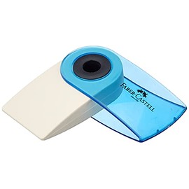 Faber-Castell 182412 Radierer Sleeve Mini Translucent Writing Instrument, Random Color, 1 Piece