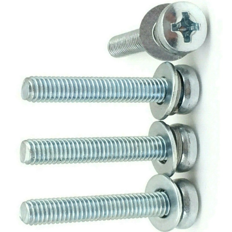 Sanyo 4 New TV Base Stand Leg Screws For Sanyo