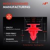 A-Premium 20PCS Nylon Upper Quarter Panel Retainer Clips Compatible with