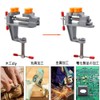 Wolfride Desktop Vice, Small, Table Vice, Mini Clamp, Rotary, Tabletop