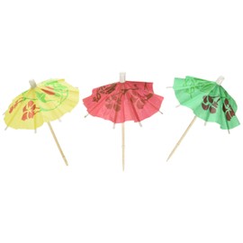 Decorative 番傘 Extra Small (Each color mixed 144 Pieces, 50-Pack (57311)